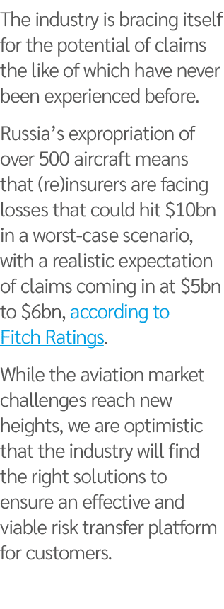 The industry is bracing itself for the potential of claims the like of which have never been experienced before  Russ   