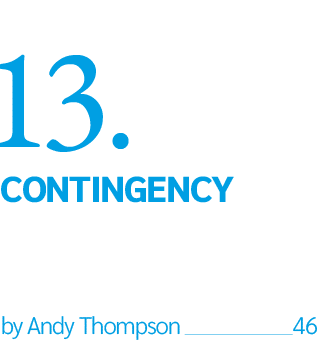 13  CONTINGENCY  by Andy Thompson  46